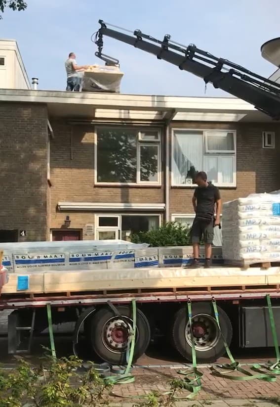 Dakopbouw en uitbreiding